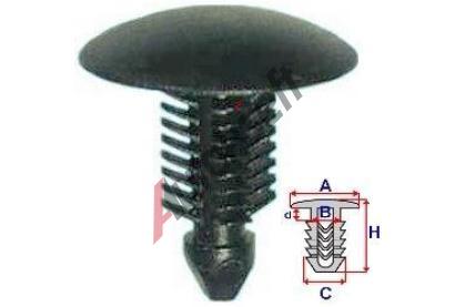 ROMIX Pchytka alounn - 10 ks RO 10183, 10183