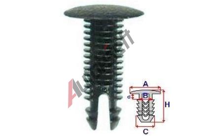 ROMIX Pchytka alounn - 10 ks RO 10404, 10404
