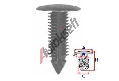ROMIX Pchytka alounn - 10 ks RO 10430, 10430