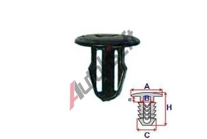 ROMIX Pchytka alounn [76-89] - 10 ks RO 10461, 10461