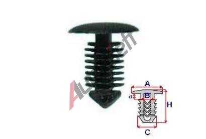 ROMIX Pchytka alounn - 10 ks RO 10495, 10495