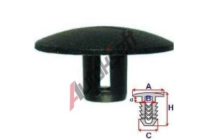 ROMIX roubovac pchytka na alounn - 10 ks RO 10556, 10556