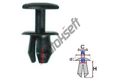 ROMIX Pchytka alounn - 10 ks RO 10918, 10918