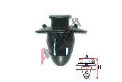 ROMIX Pchytka alounn - 25 ks RO 11004, 11004