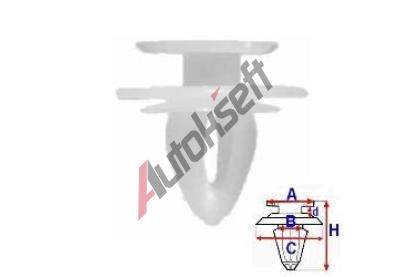 ROMIX Pchytka alounn - 25 ks RO 11009, 11009