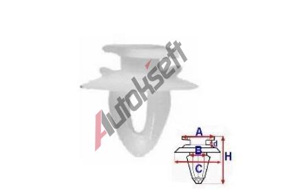 ROMIX Pchytka alounn - 25 ks RO 11012, 11012