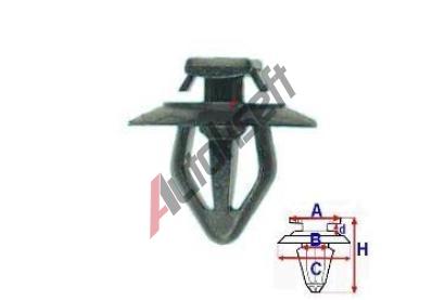 ROMIX Pchytka alounn - 25 ks RO 11025, 11025