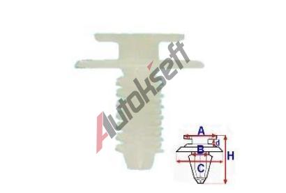 ROMIX Pchytka alounn - 10 ks RO 11026, 11026