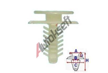 ROMIX Pchytka alounn - 10 ks RO 11028, 11028