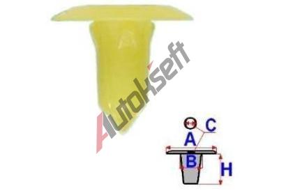 ROMIX Pchytka alounn - 25 ks RO 11030, 11030