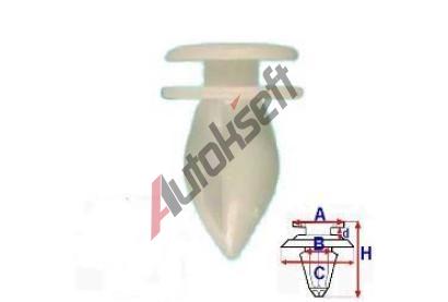 ROMIX Pchytka alounn - 10 ks RO 11046, 11046