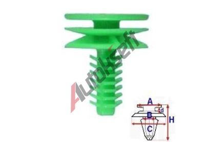 ROMIX Pchytka alounn - 10 ks RO 11056, 11056