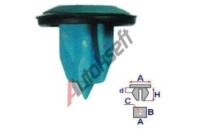 ROMIX Rozpnac matice univerzln - 10 ks RO 11061, 11061