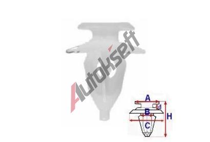 ROMIX Pchytka alounn - 10 ks RO 11102, 11102