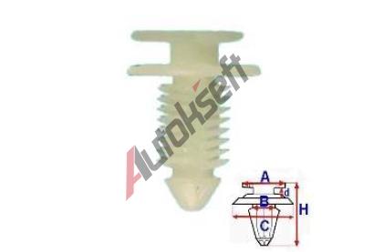 ROMIX Pchytka alounn - 10 ks RO 11150, 11150