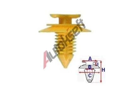 ROMIX Pchytka alounn - 10 ks RO 11152, 11152