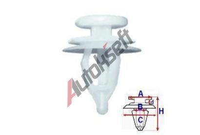 ROMIX Pchytka alounn - 10 ks RO 11261, 11261