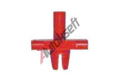 ROMIX Pchytka plastovho prahu - 10 ks RO 12613, 12613