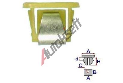 ROMIX Pchytka svtlometu - 5 ks RO 14050, 14050