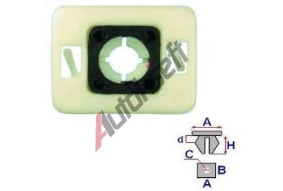 ROMIX Pchytka svtlometu - 5 ks RO 14052, 14052