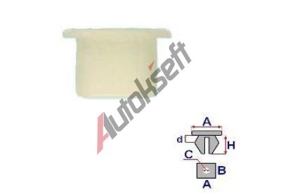 ROMIX Rozpnac matice pro alounn - 10 ks RO 15074, 15074