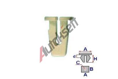 ROMIX Rozpnac matice pro alounn kufru - 10 ks RO 15504, 15504