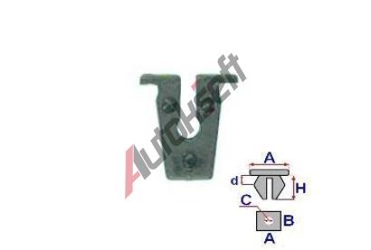 ROMIX Rozpnac matice pro blatnk a nraznk - 25 ks RO 15505, 15505