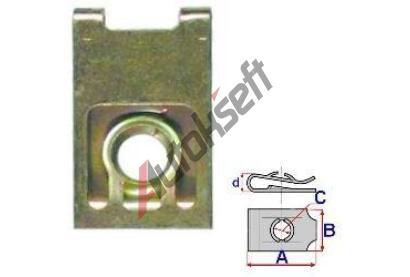 ROMIX Nstrn matice univerzln - 10 ks RO 16307, 16307