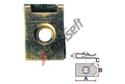 ROMIX Nstrn matice univerzln - 10 ks RO 16308, 16308