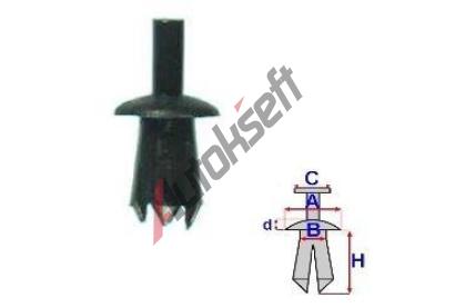 ROMIX Pchytka univerzln - 25 ks RO 20561, 20561