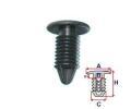 ROMIX Pchytka plastovch st v kufru - 10 ks ‐ RO 50150Z