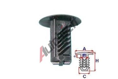 ROMIX Pchytka alounn - 10 ks RO 50381Z, 50381Z