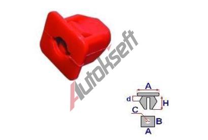 ROMIX Rozpnac matice univerzln - 10 ks RO 57187Z, 57187Z