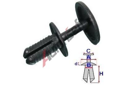ROMIX Pchytka do interiru - 10 ks RO 60117, 60117