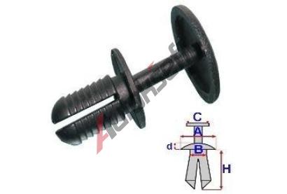 ROMIX Pchytka do interiru - 10 ks RO 60118, 60118