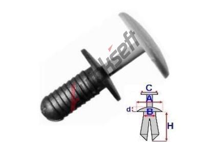 ROMIX Pchytka do interiru - 10 ks RO 60120, 60120