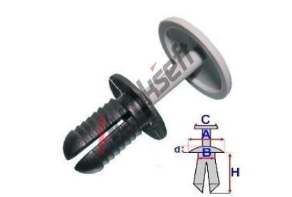 ROMIX Pchytka do interiru - 10 ks RO 60121, 60121