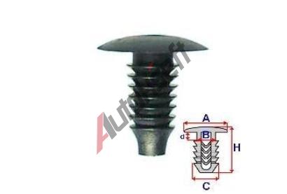 ROMIX Pchytka alounn - 10 ks RO A12301, A12301