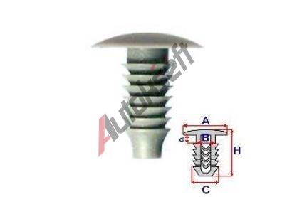 ROMIX Pchytka alounn - 10 ks RO A12301S, A12301S