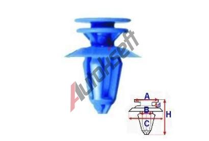 ROMIX Pchytka alounn - 10 ks RO A14181, A14181