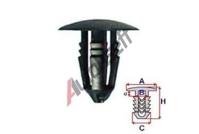 ROMIX Pchytka alounn [95-01] - 25 ks RO A14545C, A14545C