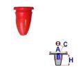 ROMIX Pchytka pro bon lity a plastov prh - 25 ks ‐ RO A15021