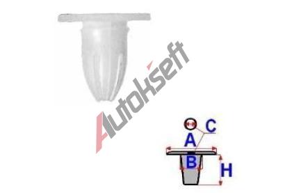 ROMIX Pchytka pro bon lity - 10 ks RO A15251, A15251