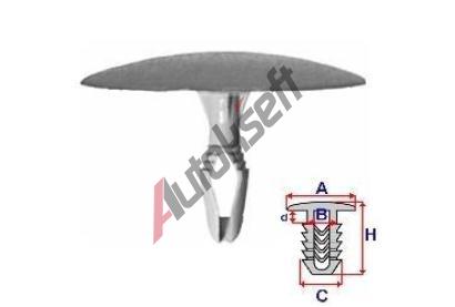 ROMIX P��chytka �aloun�n� [89-06] - 10 ks RO A17016, A17016