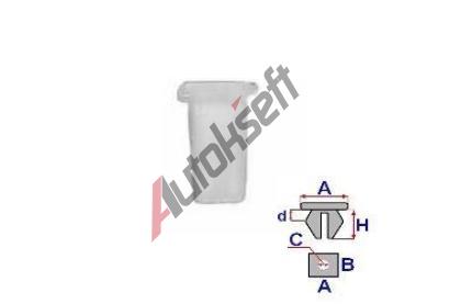 ROMIX Rozpnac matice univerzln - 10 ks RO A175046, A175046