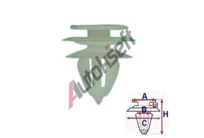 ROMIX Pchytka alounn - 10 ks RO A175048, A175048