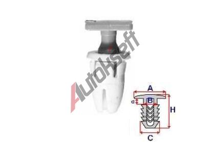 ROMIX Pchytka pro bon lity - 10 ks RO A81246, A81246