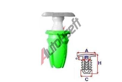 ROMIX Pchytka alounn - 10 ks RO A81492, A81492