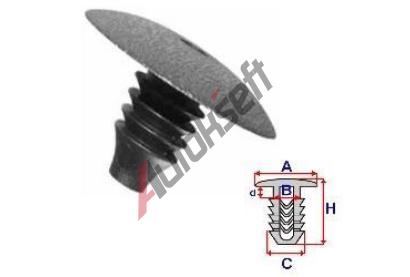 ROMIX Pchytka alounn - 10 ks RO A82001, A82001