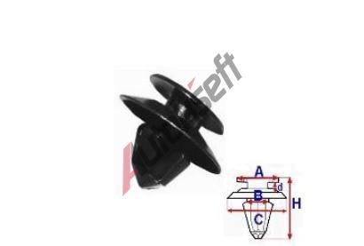 ROMIX Pchytka alounn - 10 ks RO A82022, A82022